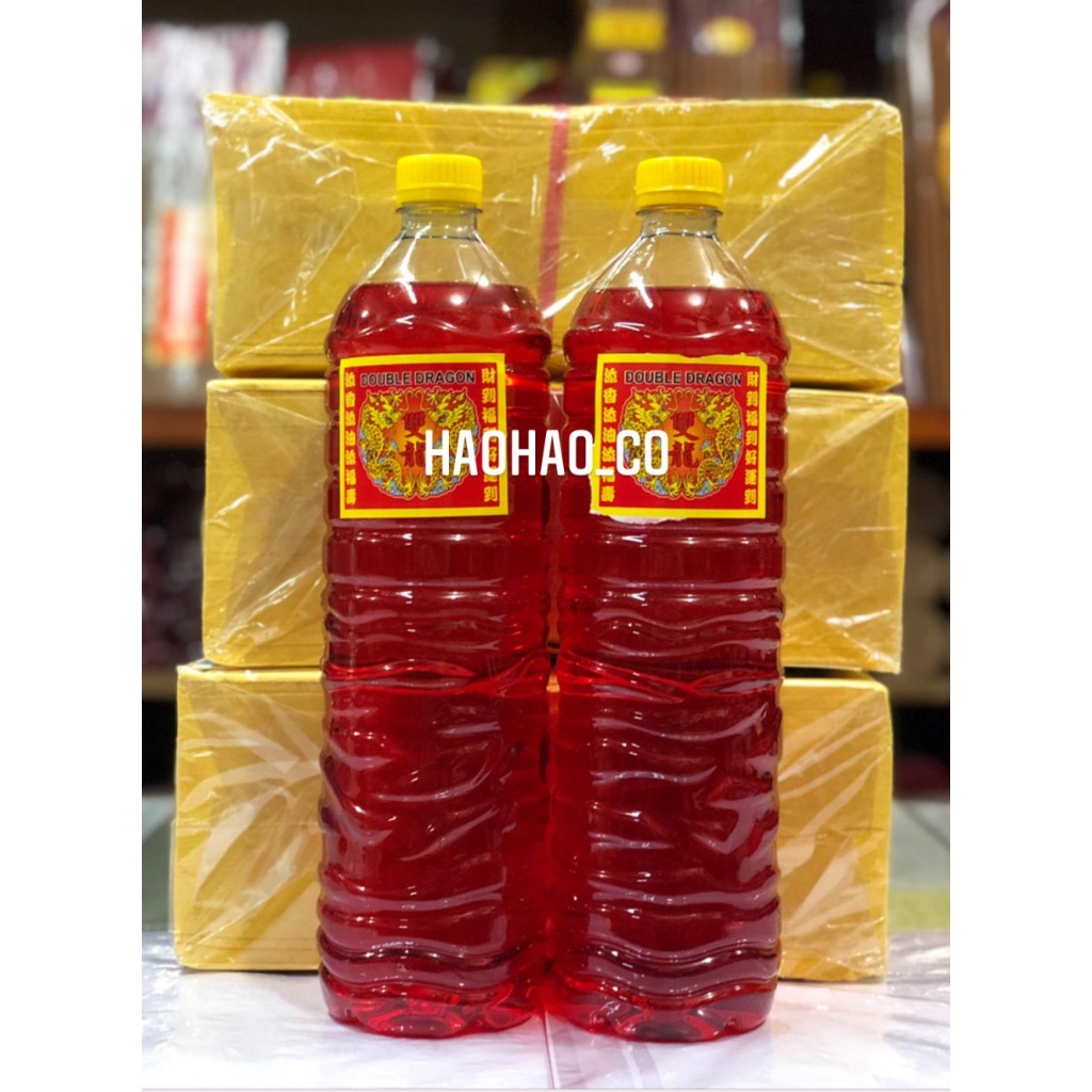 Minyak Sembahyang Merah Kemasan Botol AQUA (1.5 Liter)