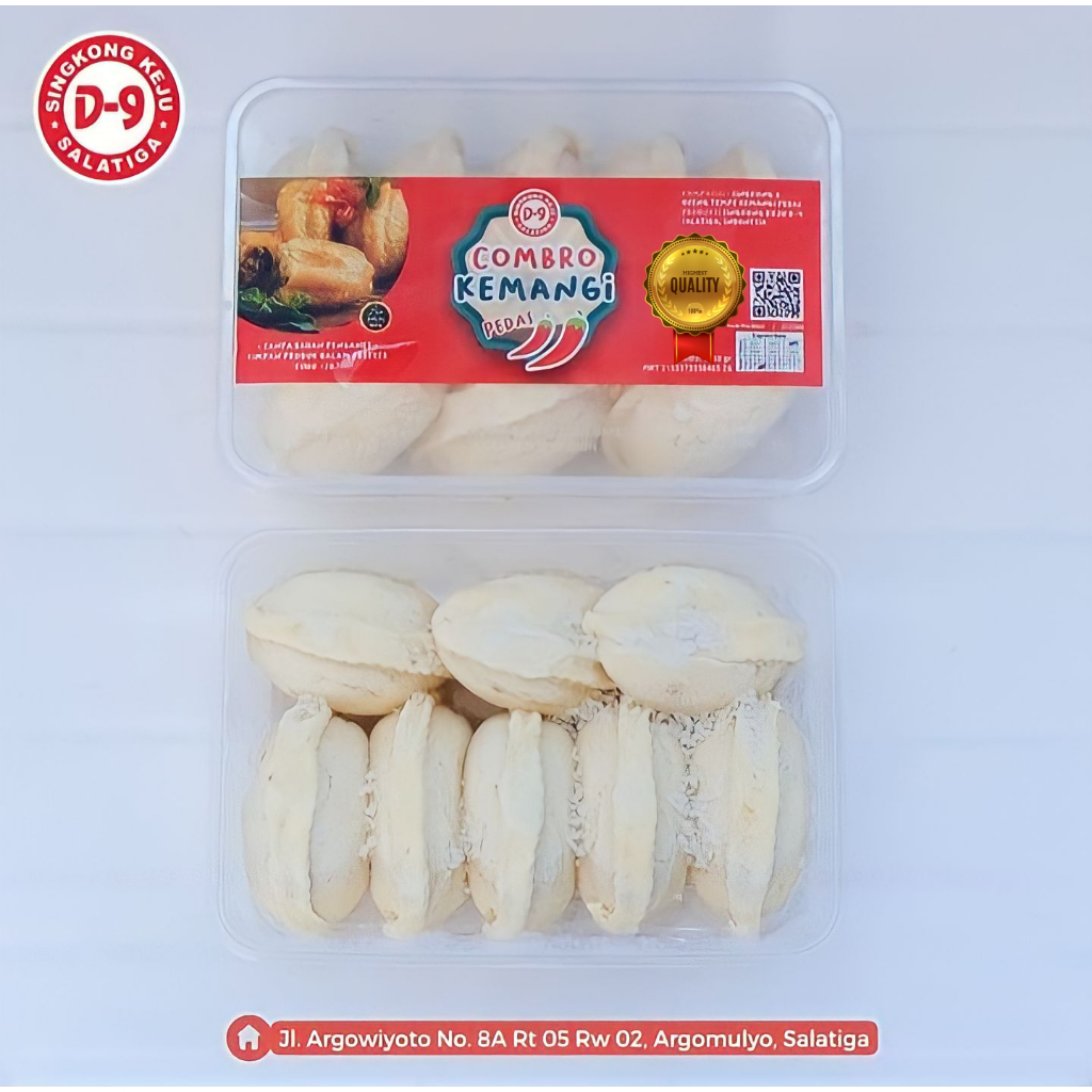 

Combro Kemangi D-9 Asli Khas Salatiga Original Makanan Instant Frozen Kemasan Isi 8 Instan Siap Goreng