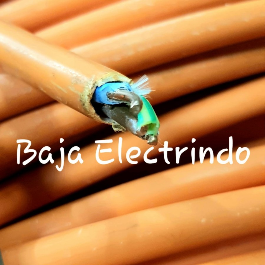 FRC 3x2.5mm @10m Kabel Tahan Api ( FIRE RESISTANT CABLE ) FRC 3X2.5 mm