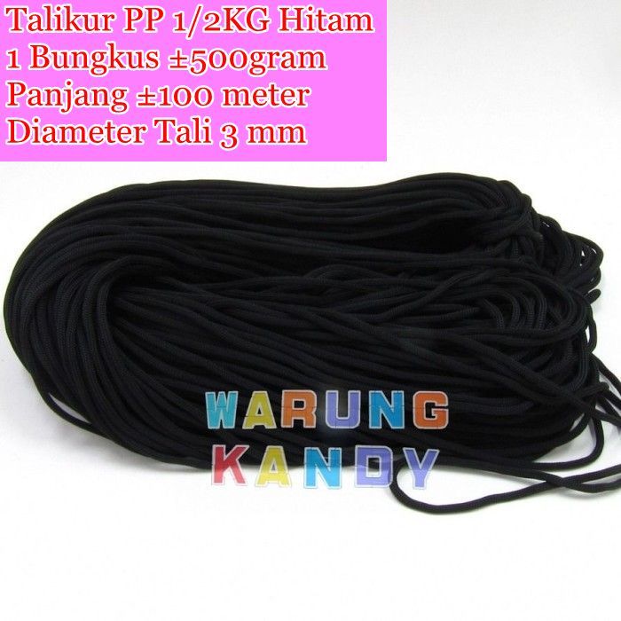 Talikur PP 1/2KG HITAM