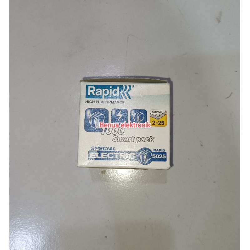 

Promo Refile Staples Otomatis Rapid Supreme Electric Stapler 5025E