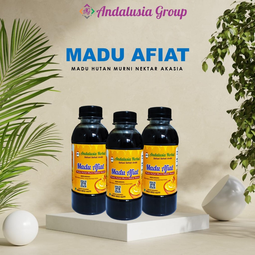 

Madu Afiat - Madu hutan murni nektar akasia