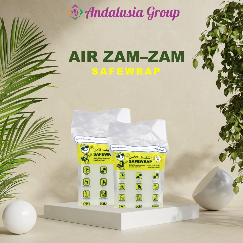 

Air ZamZam Asli Kemasan Premium (isi 1 liter)