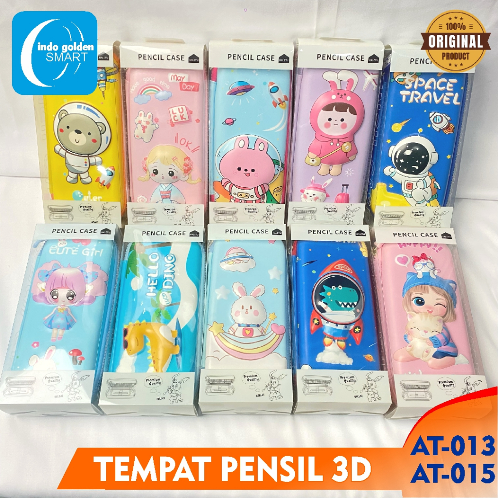 

Tempat pensil 3D EVA kotak pensil karakter timbul AT-013 AT-015