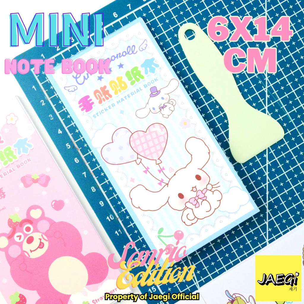 

JAEGi - Stiker Sanrio Aesthetic isi 20 Lembar Model Buku Premium Edition