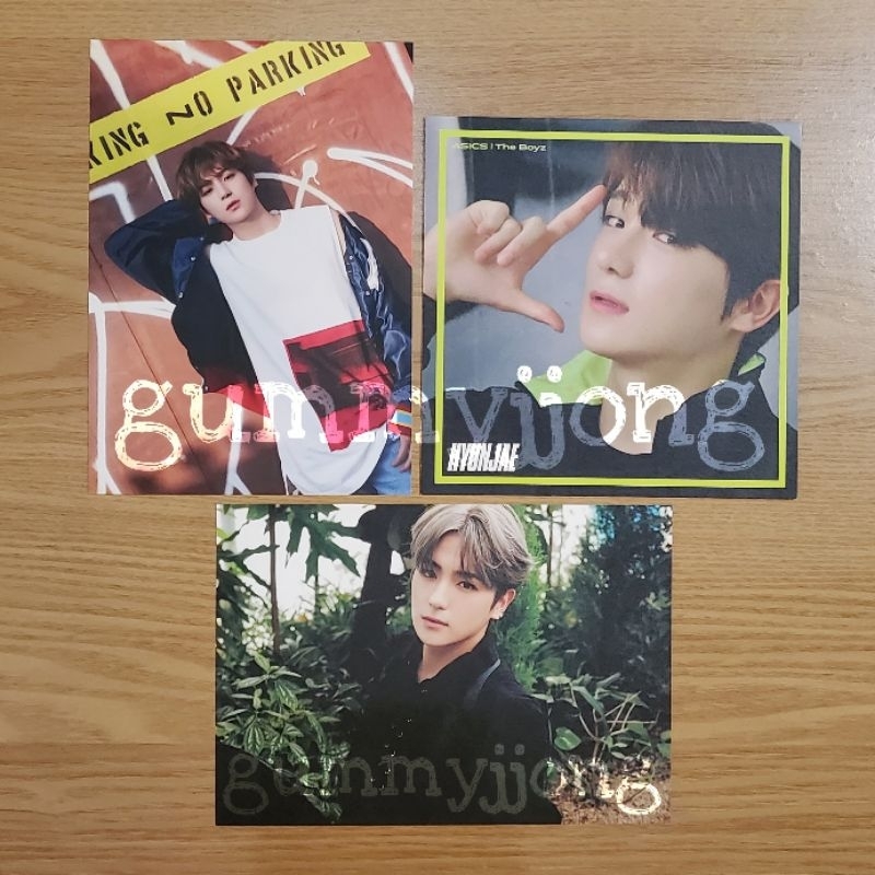 THE BOYZ HYUNJAE (DDD / ASICS / FANCLUB / FANKIT JAPAN POSTCARD)