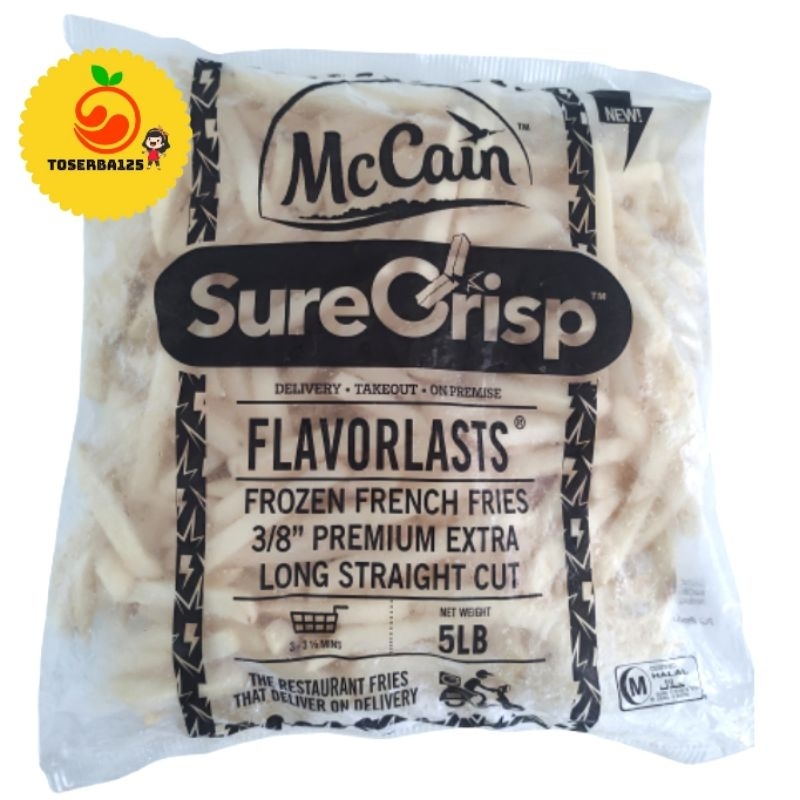 

Kentang import mc cain straightcut GOLD 3/8 plain - TOSERBA125