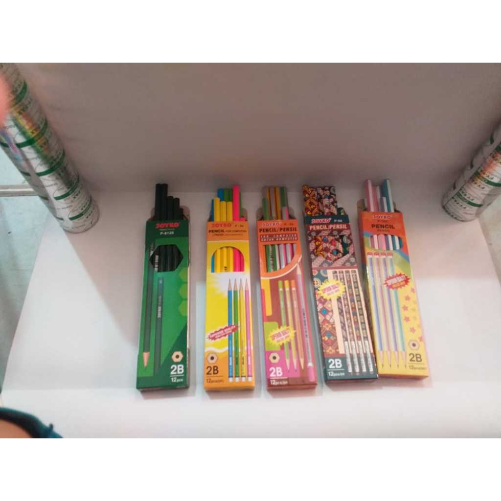 

Pensil 2B Joyko P-94 Karakter Lucu Unik