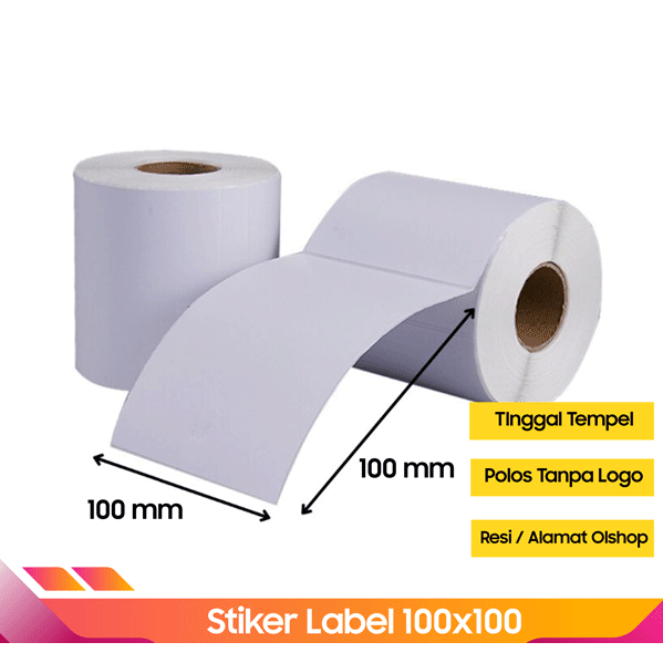 

Trend - LABEL STICKER THERMAL 100 X 100 BARCODE 100X100