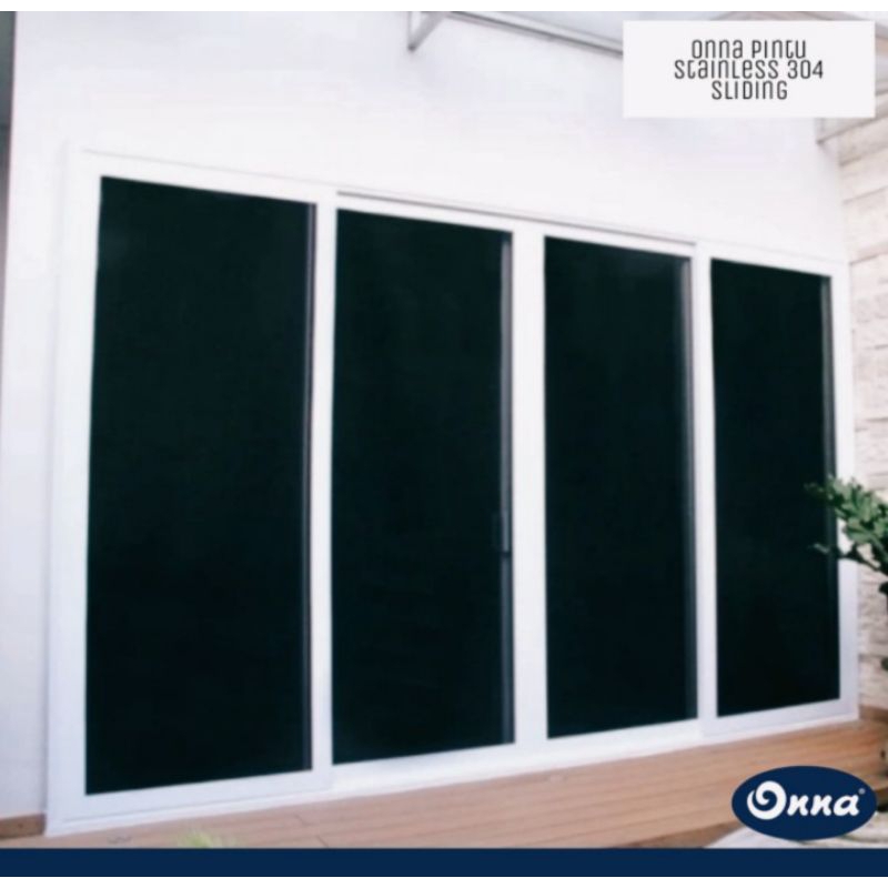 Onna / Pintu Stainless304 Sliding / Pintu Security Geser /SecurityDoor