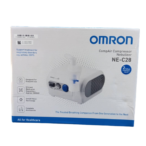 Nebulizer Omron NE-C28 /Alat Inhalasi / Nebulizer / Omron / Nebulizer Omron / Nebu Omron / Omron C28