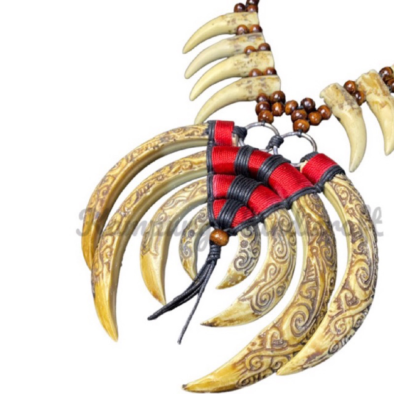 KALUNG TARING BABI KHAS DAYAK