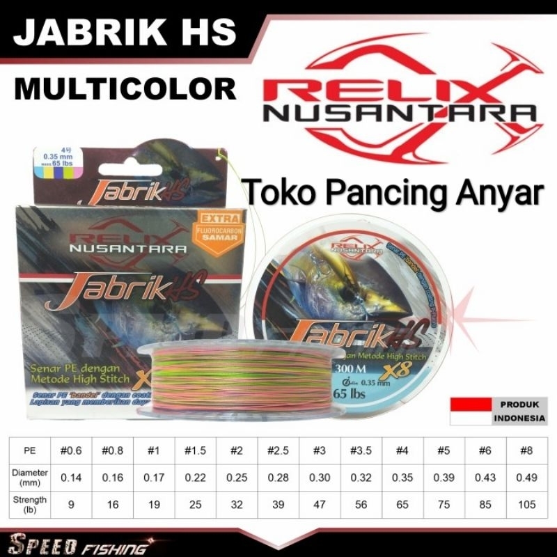 PE JABRIK HS multicolour