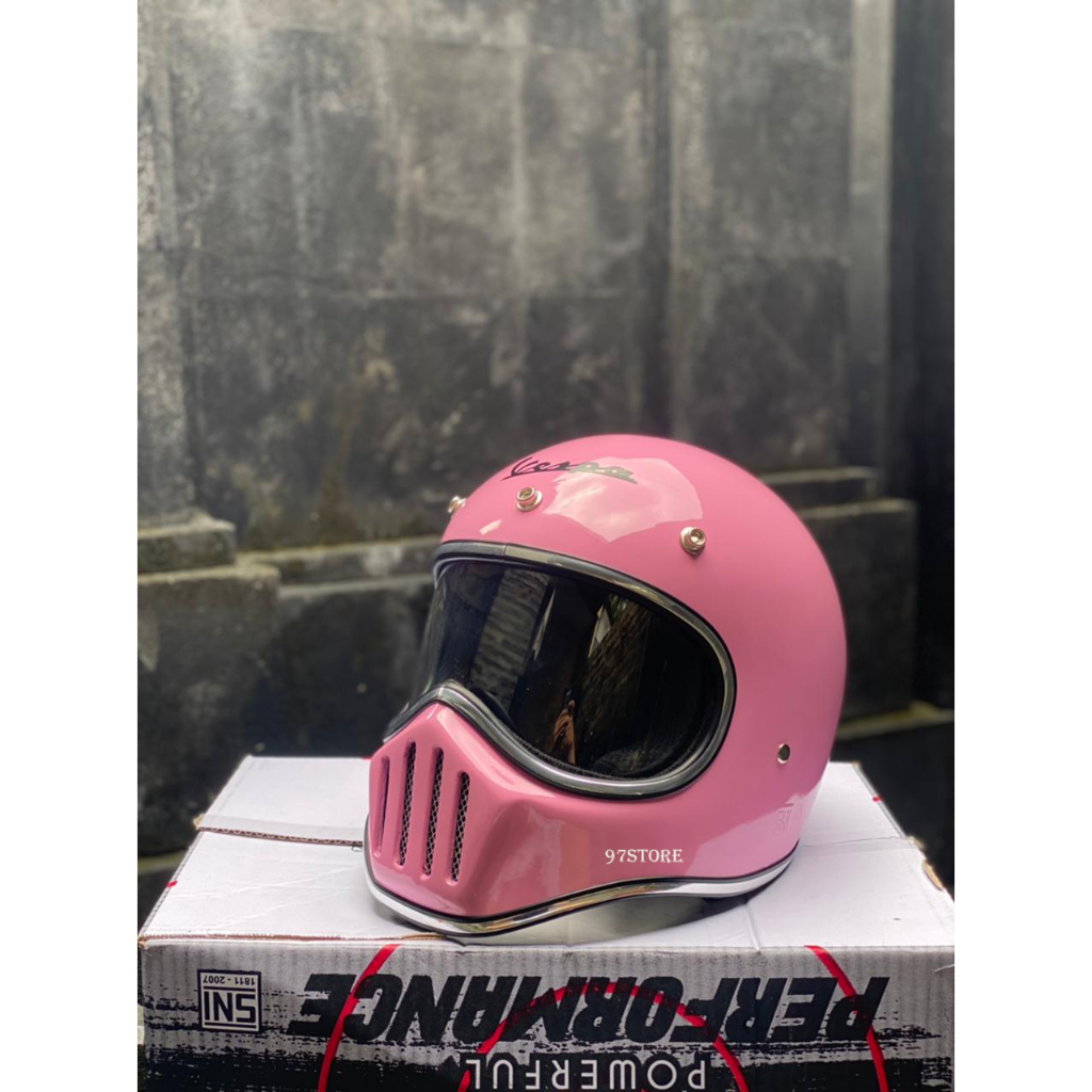 Helm Cakil Pink