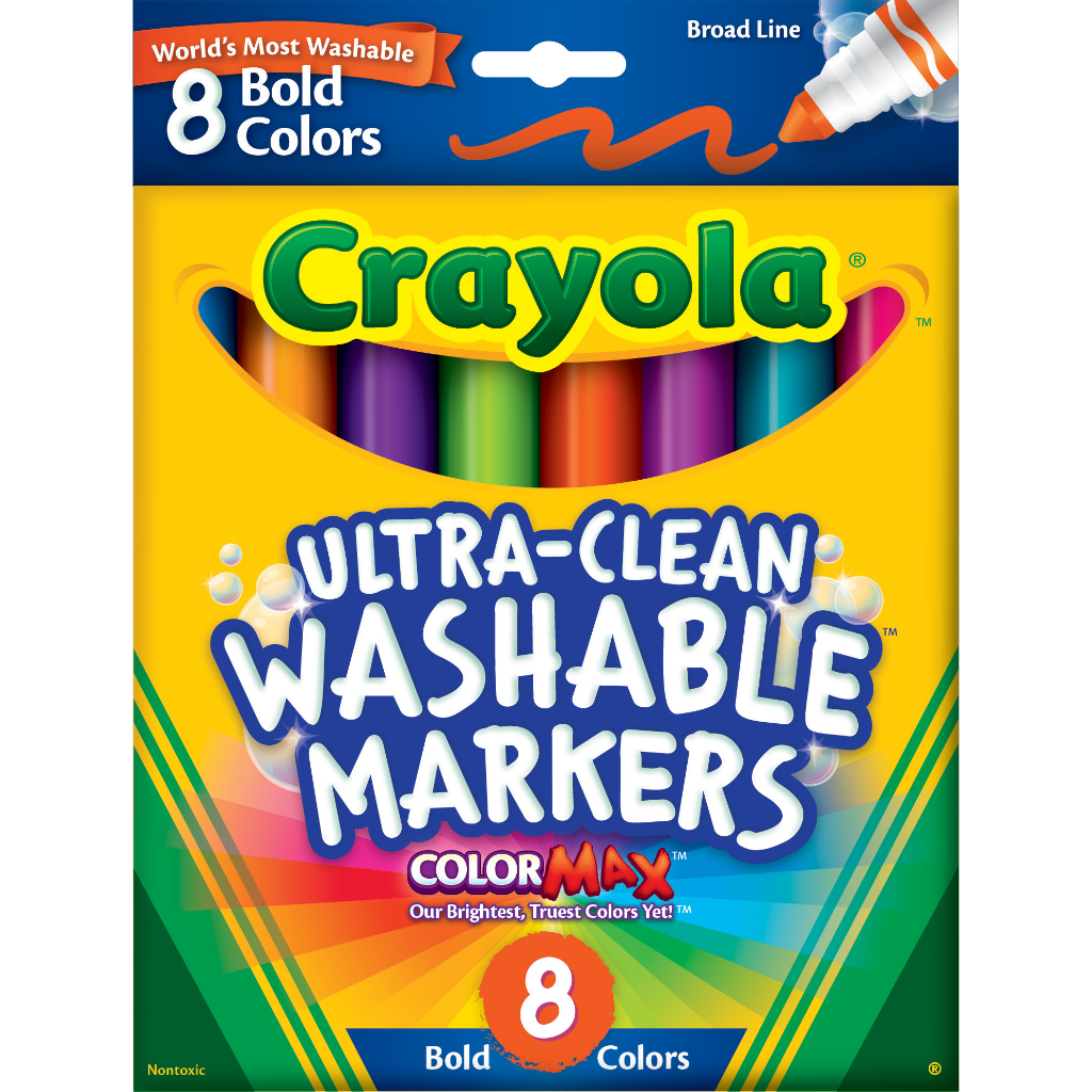 

CRAYOLA Markers 8 Ct. Bold Colors UC 24Pk 2014