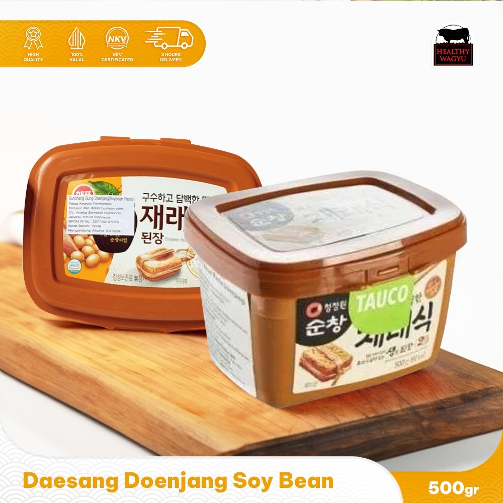 

Daesang Doenjang Soybean Paste Pasta Kedelai Miso Tauco Korea 500gr HealthyWagyu