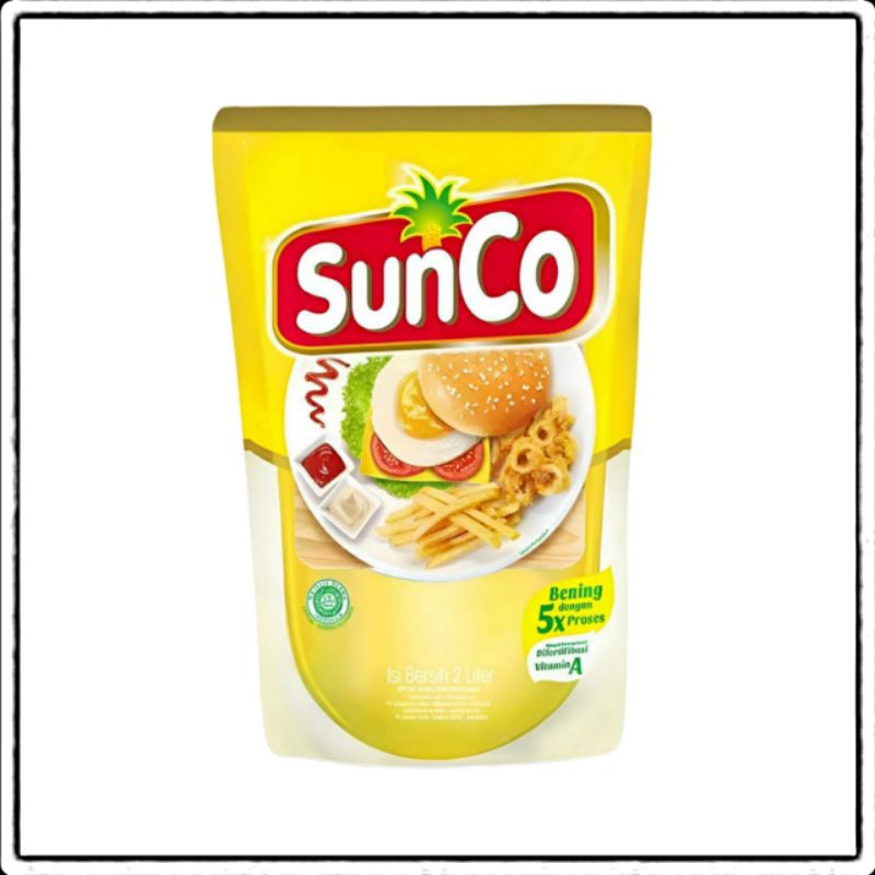 

Minyak Goreng Sunco Kemasan Pouch Refill 2 Liter