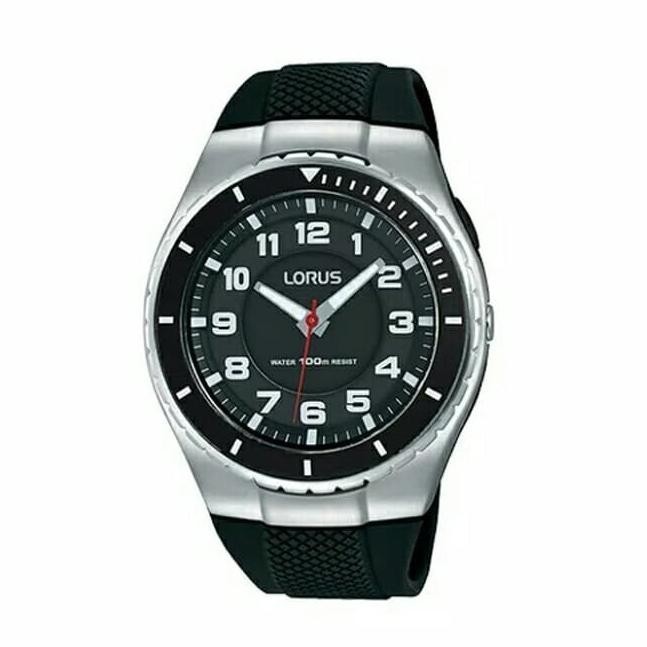 Jam Tangan Lorus R2323LX-9 Rubber Unisex Pria Wanita Murah Original