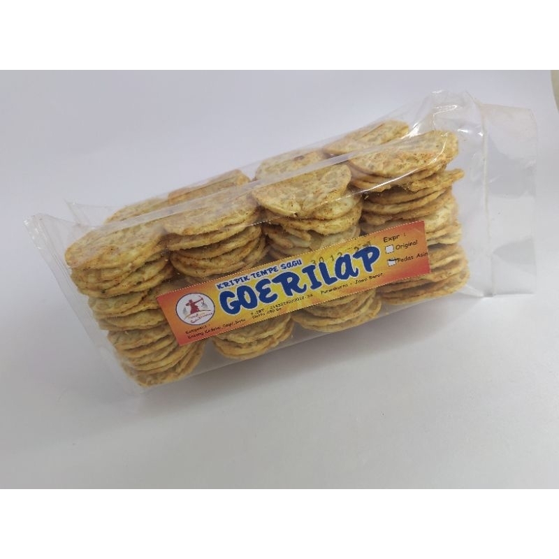 

[PROMO] Keripik Tempe Sagu 250gr