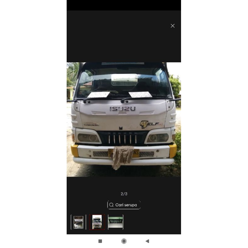 gril truk  Isuzu elf macan model apolo