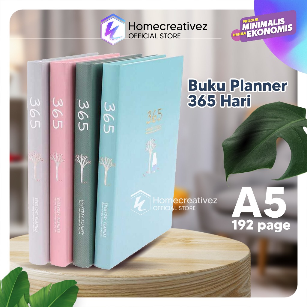 

HC Buku Diary Buku Planner 365 Hari Agenda Notebook Hardcover