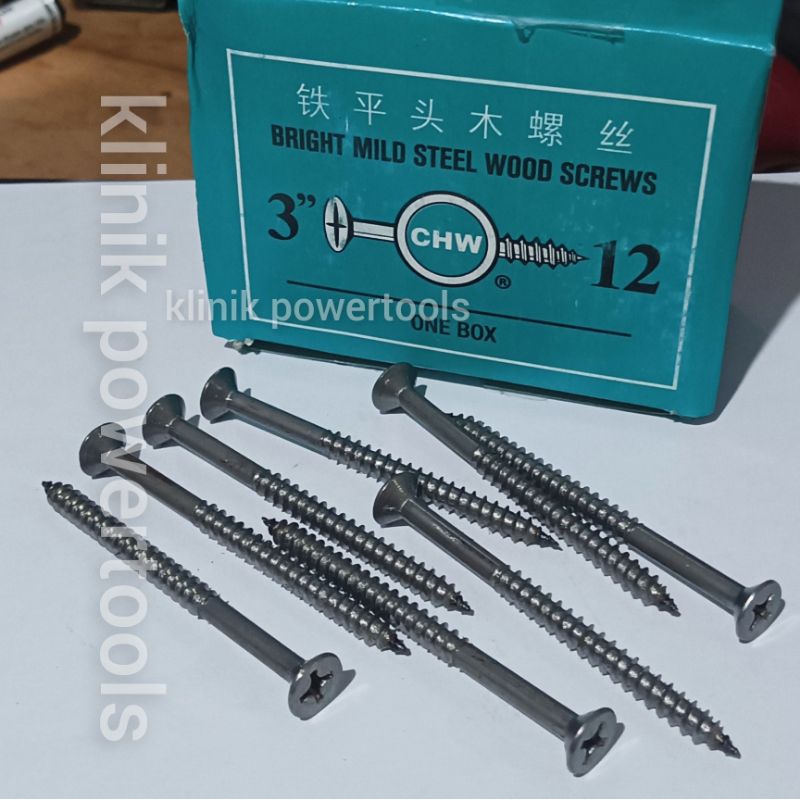 Skrup 7cm (3") Philips/Kembang/Plus