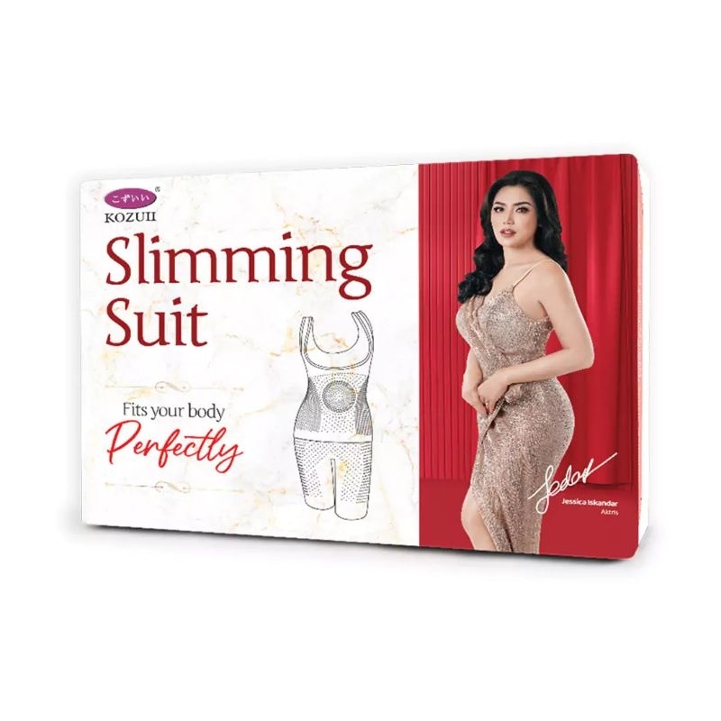 KOZUII SLIMMING SUIT 100% ASLI JACO TV model Olla Ramlan kozui sliming korset pelangsing