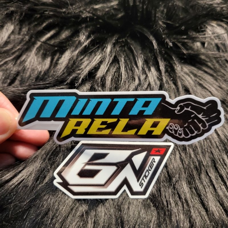 stiker kata2 minta rela