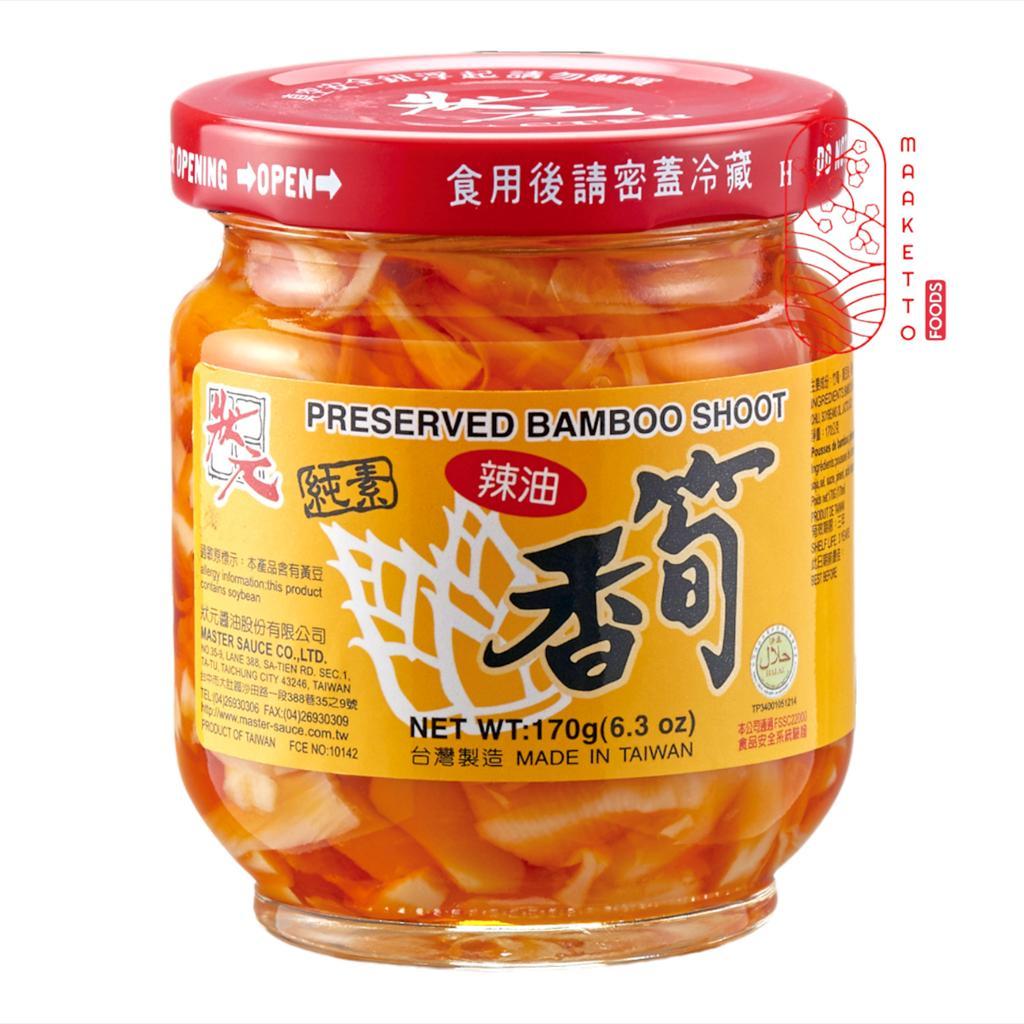 

Master Preserved Bamboo Shoot / Acar Rebung Taiwan 170gr