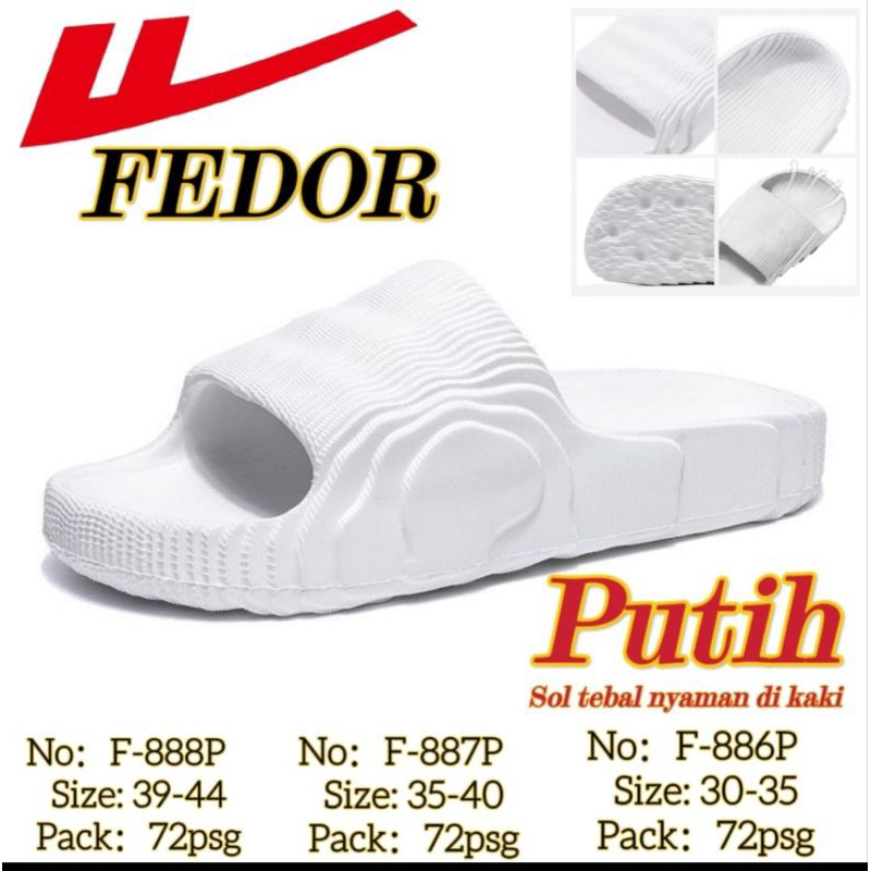 Adillete Aqua Putih Sandal Selop Karet Anak Empuk Ringan Putih 886 Fashion Terbaru Sandal Selop Dist