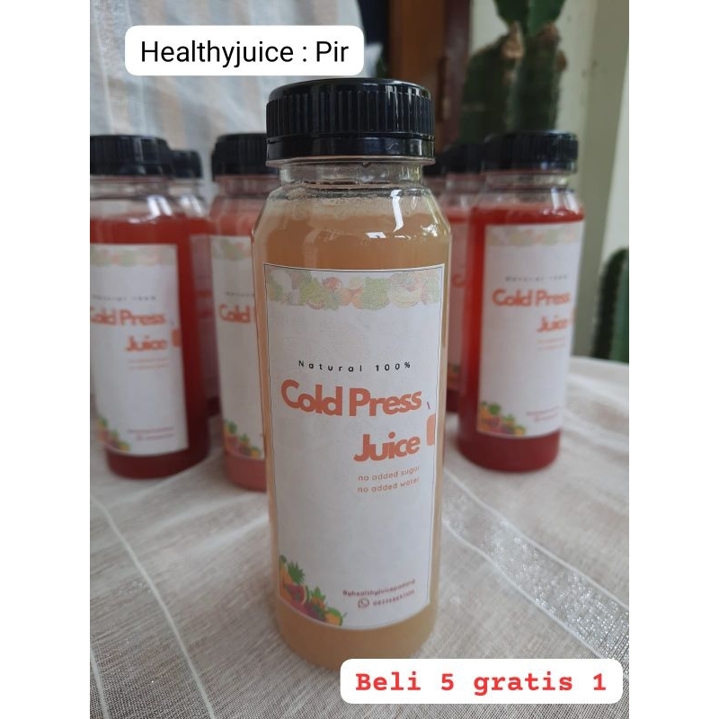 

Jus Sehat Padang Pecinta Manis - Cold Press Juice Padang - Pir - Apel (100% Pure Asli Buah dan Sayur)