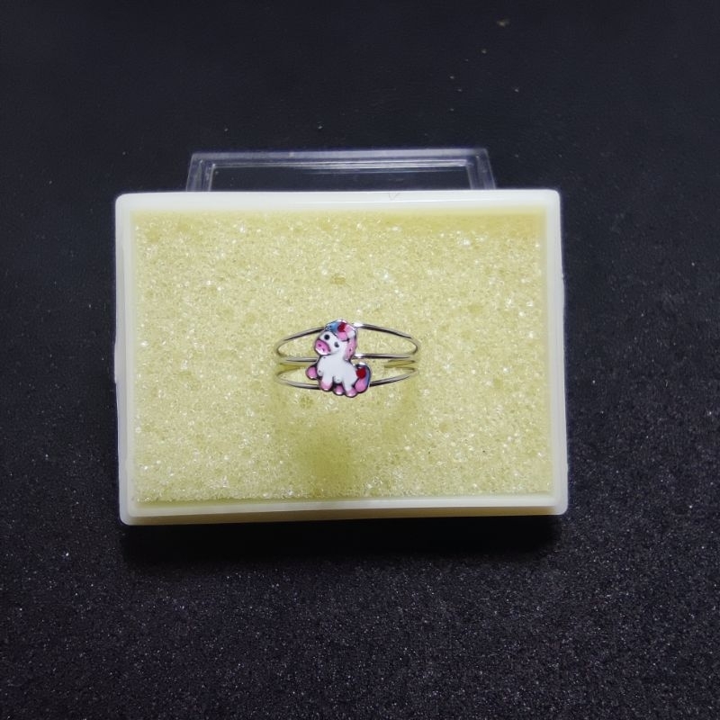 cincin anak boneka asli perak925