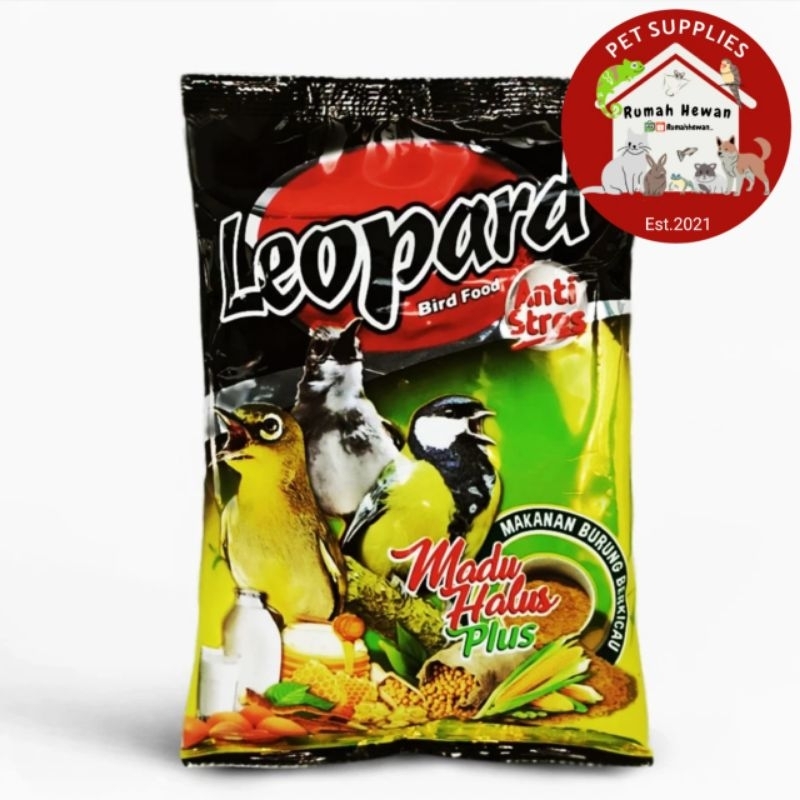 PAKAN BURUNG VOER MADU HALUS LEOPARD PLECI