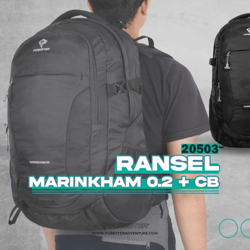 TAS RANSEL PRIA FORESTER MARINKHAM 0.2 + CB DAYPACK PRIA 30L FORESTER ADVENTURE