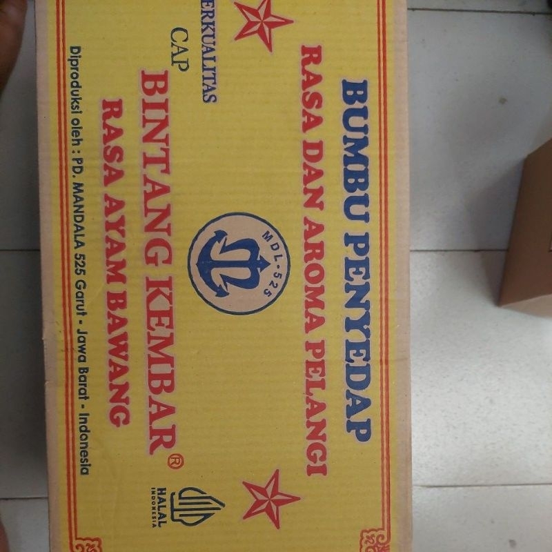 

BUMBU BINTANG KEMBAR MDL-525 250GR AYAM BAWANG [1 DUS]