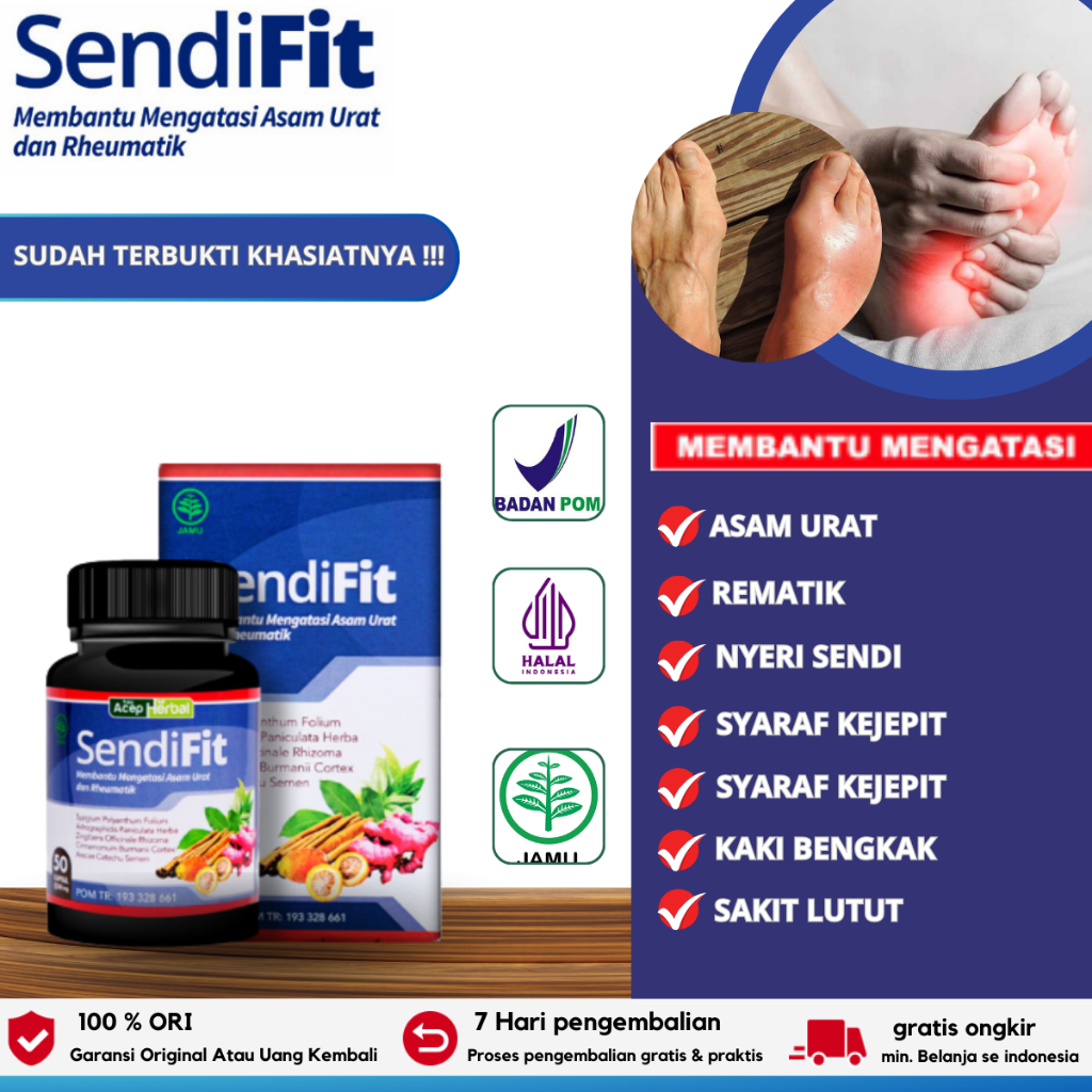 Obat Asam Urat Rematik Nyeri Sendi Syaraf Kejepit Sakit Pinggang Dan Pungung Encok Nyeri Sendi Tulan