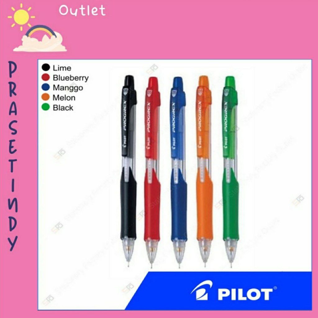 

Pensil Mekanik Pilot Progex 0,5 mm (H-125C)-Merah