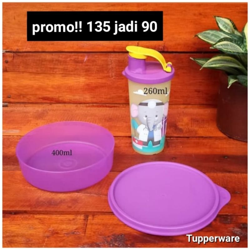 Promo set bekal anak tupperware