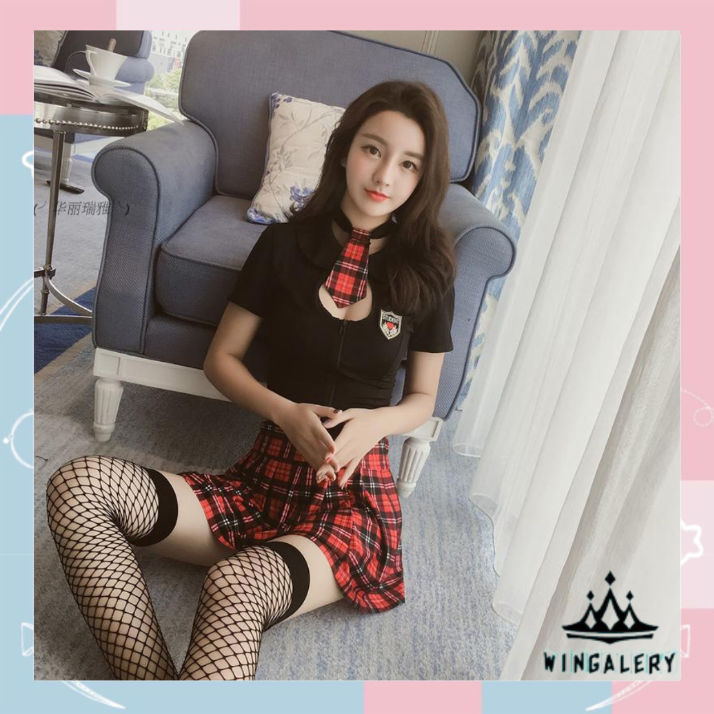 WINGALERY Longnight Uniform European and American Students Wear Uniforms Cosplay 3112