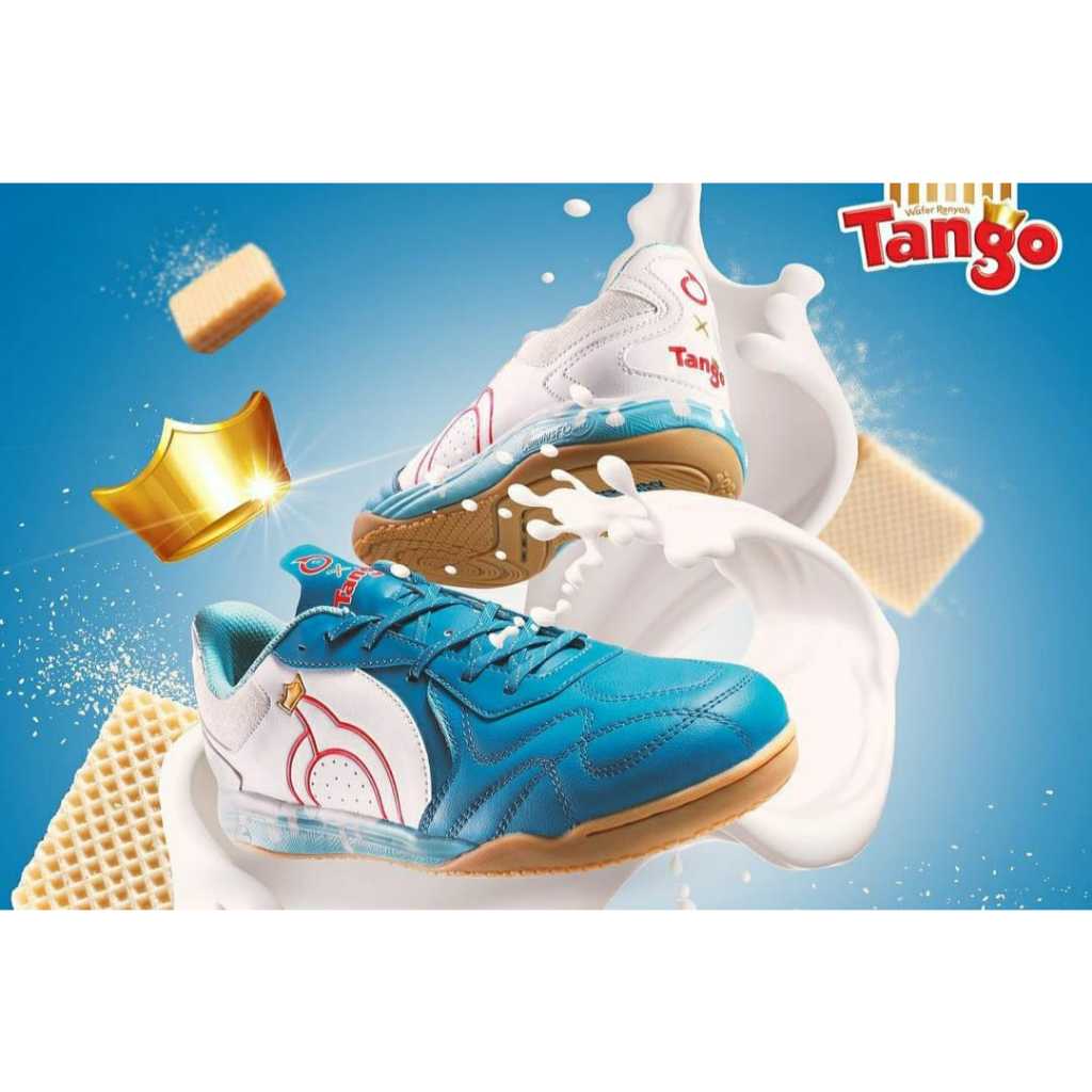 11.11 DISKON 50% Ortuseight Sepatu Futsal Jogosala X Tango - Vanilla/Delight