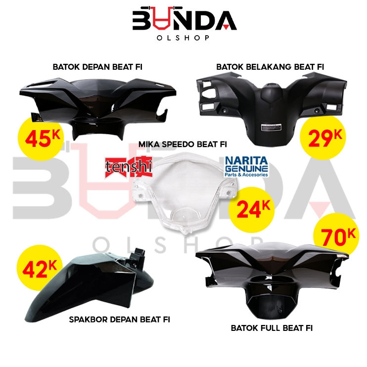 batok depan belakang BEAT FI 2013 2014 2015 - MIKA KM orii