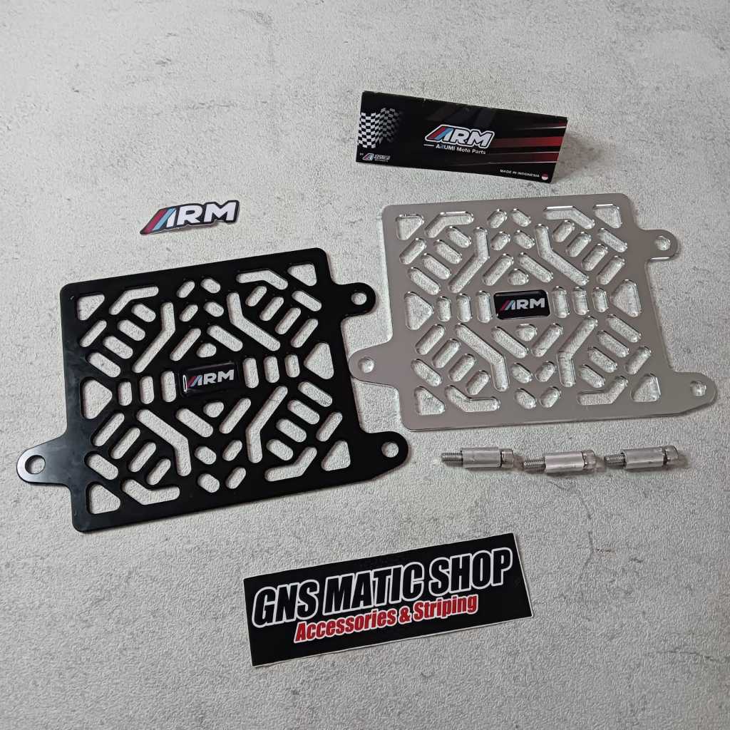 Cover Radiator ARM Cyber Honda Adv PCX Vario 125-150 / Cover Radiator ARM Cyber / Cover Radiator ARM