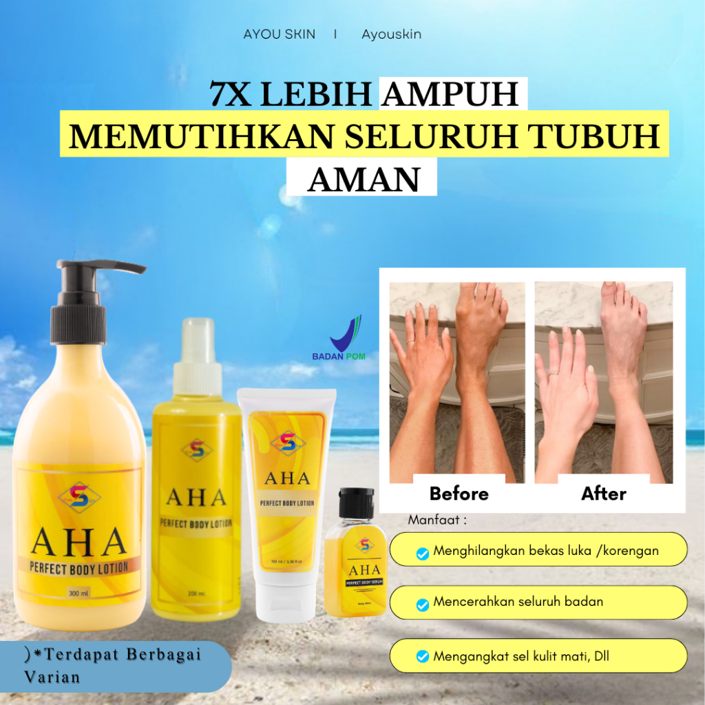 Cream Memutihkan Seluruh Badan Ampuh, Krim Memutihkan Badan, Mencerahkan Tubuh/ Badan, Body Care Pem