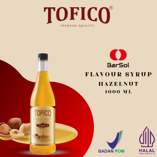 

Tofico Syrup Hazelnut 1000 Ml - Barsol Indonesia