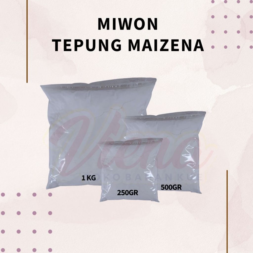 

Miwon Tepung Maizena / Tepung Jagung REPACK 500gr