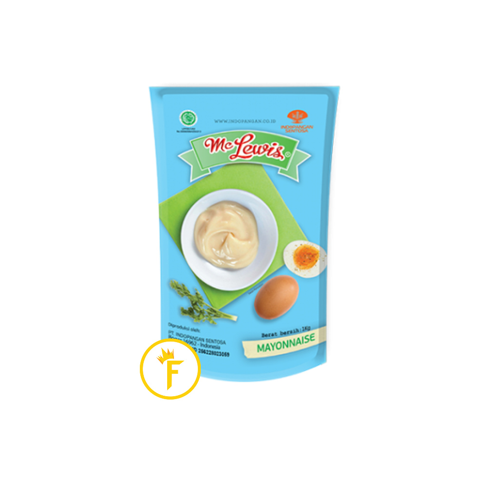

Mc lewis Mayo Original 1kg (beli 12 pcs gratis 1 pcs )
