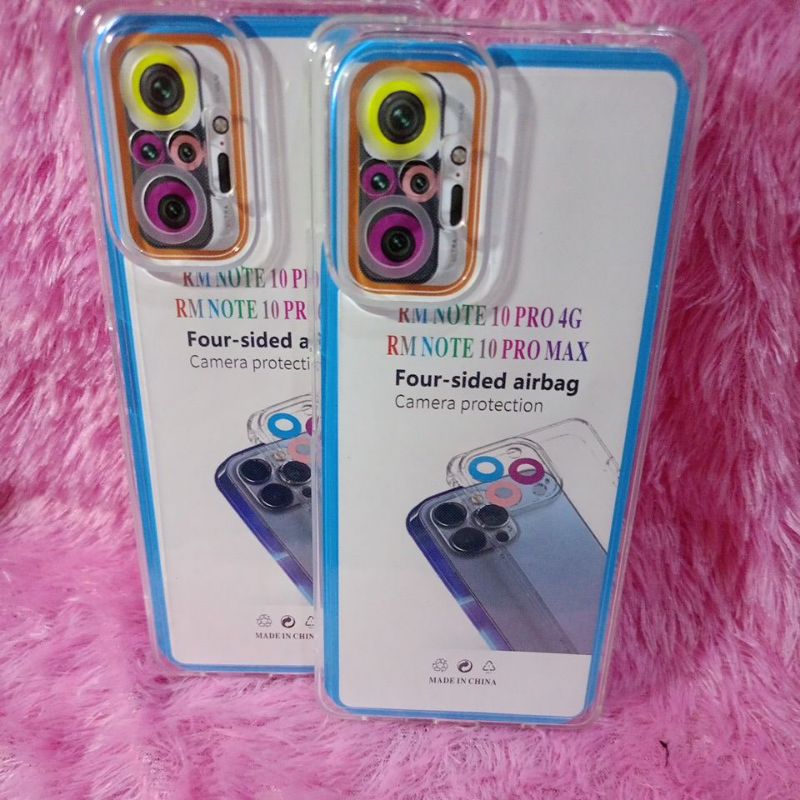SoftCase Casing REDMI NOTE 10 PRO REDMI NOTE 10 PRO MX Silikon Bening Transparan Protic Camera