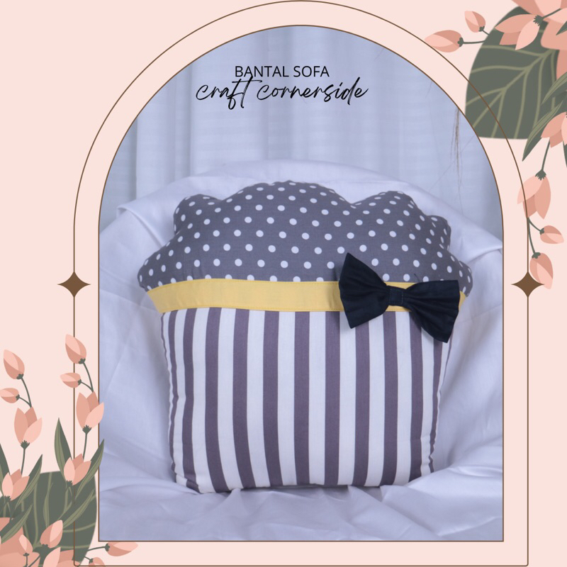 bantal sofa / bantal duduk / bantal kursi / bantal kursi sofa / bantal  motif ice cream