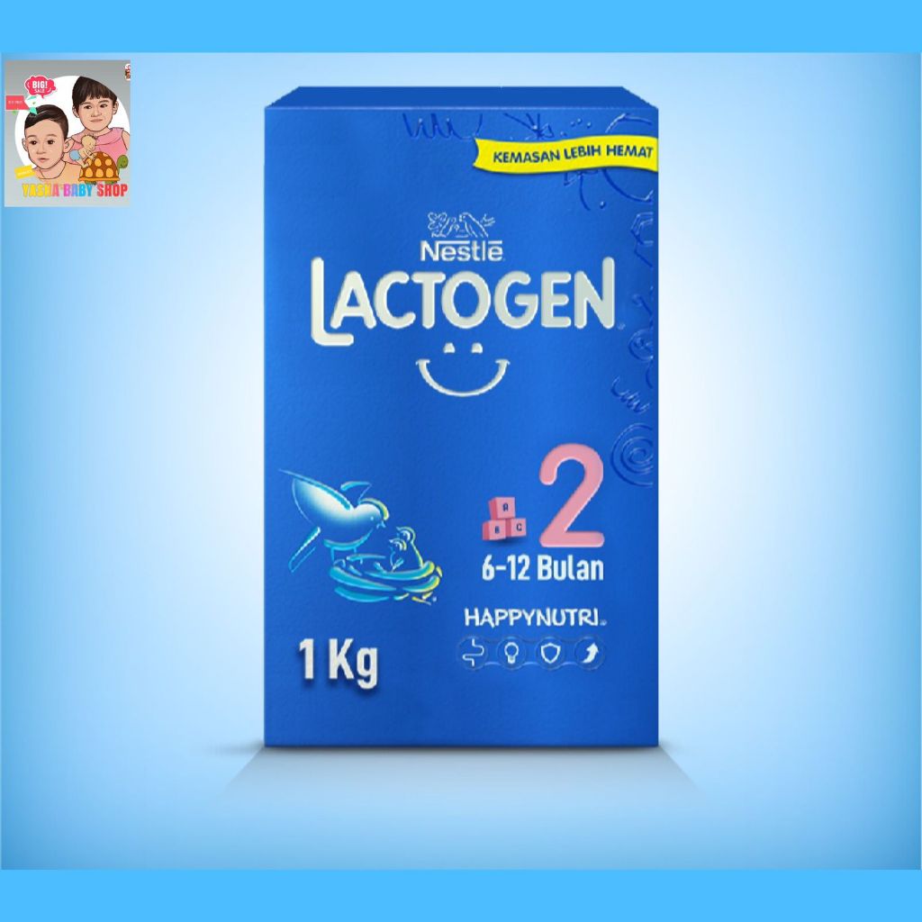 Lactogen 2 Susu Formula 6-12 Bulan Box 1 kg