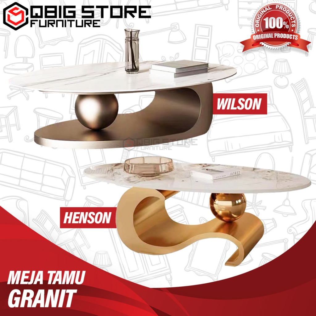 Meja Tamu Granit minimalis Coffee Table